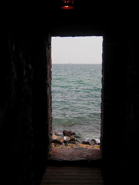 "Door of No Return" memorial at The House of Slaves, Gorée, Senegal, image taken 2004.