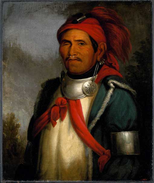 Portrait of the Shawnee Prophet Tenskwatawa