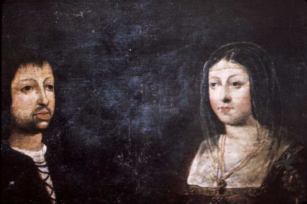 Wedding portrait of King Ferdinand of Aragon and Queen Isabella of Castile, 1469