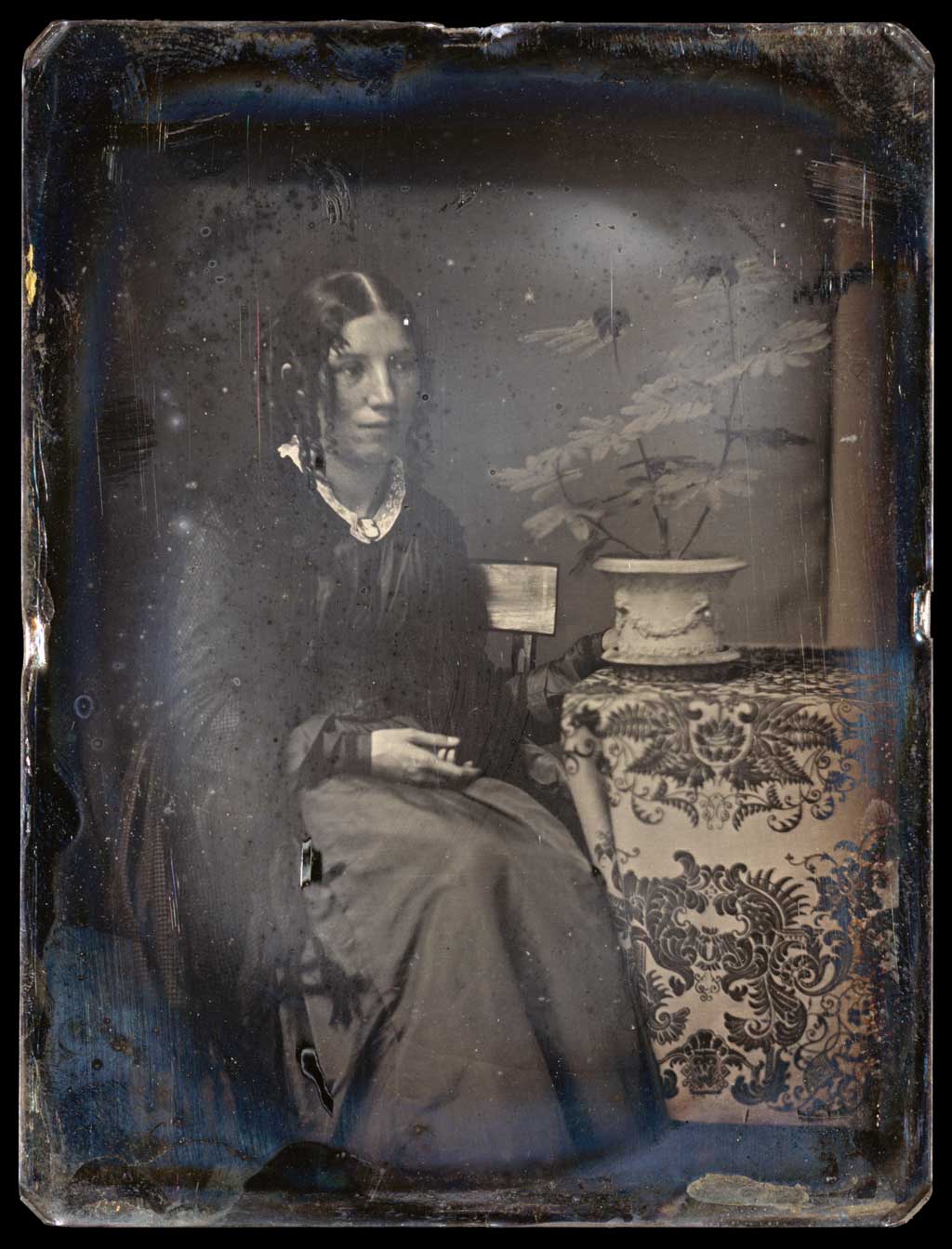 Daguerreotype of Harriet Beecher Stowe