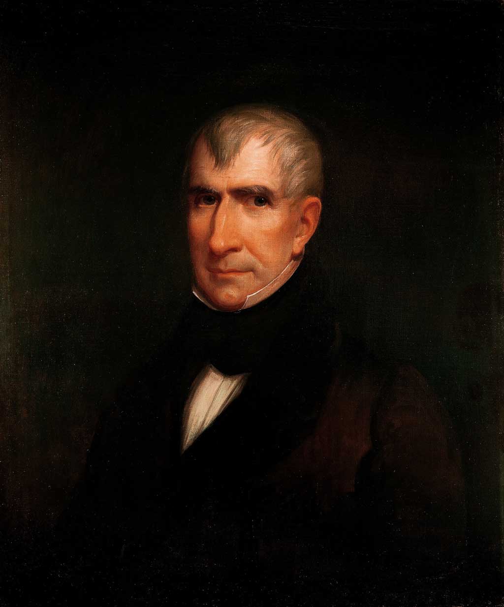 Official White House Portrait of William Henry Harrison