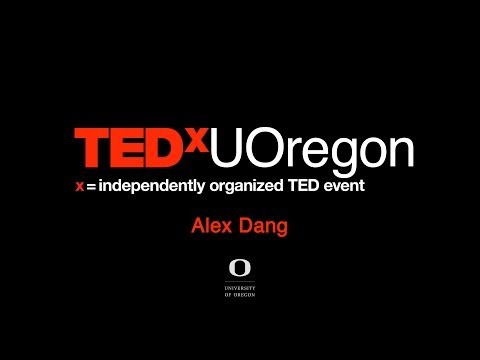 Thumbnail for the embedded element "Tell me about yourself -- stories through poetry: Alex Dang at TEDxUOregon"