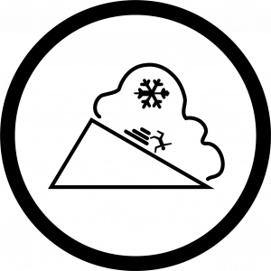 Icono de avalancha