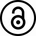 El logotipo de Open Access es un candado abierto que se asemeja a la letra a
