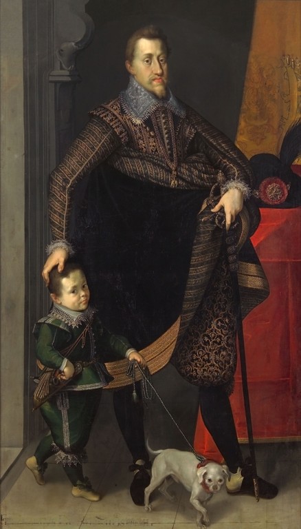 Full portrait of Holy Roman Emperor Ferdinand II