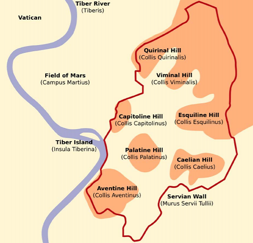 6.5: Geography and Topography of Rome and the Roman Empire