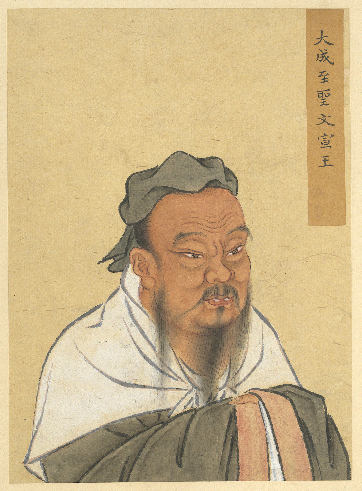 Retrato de Confucio