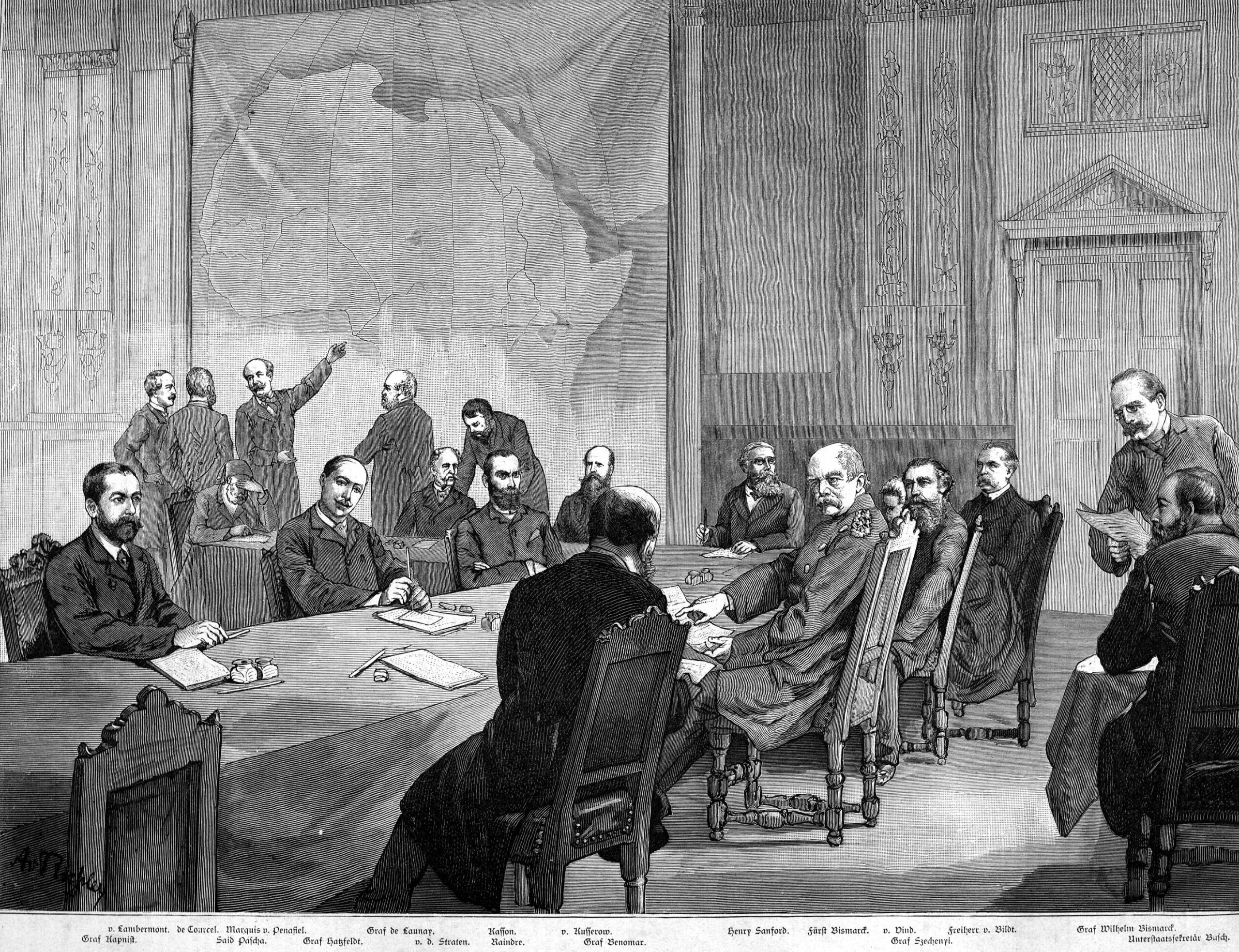The conference of Berlin