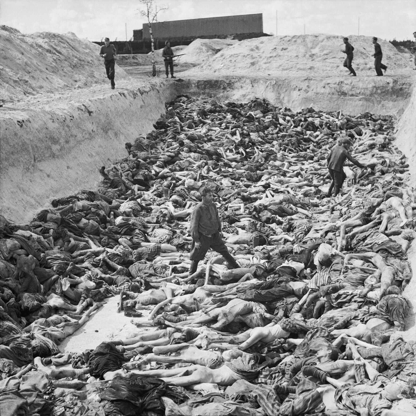 Mass_Grave_at_Bergen-Belsen_concentration_camp_-_Fritz_Klein_-_IWM_BU4260.jpg