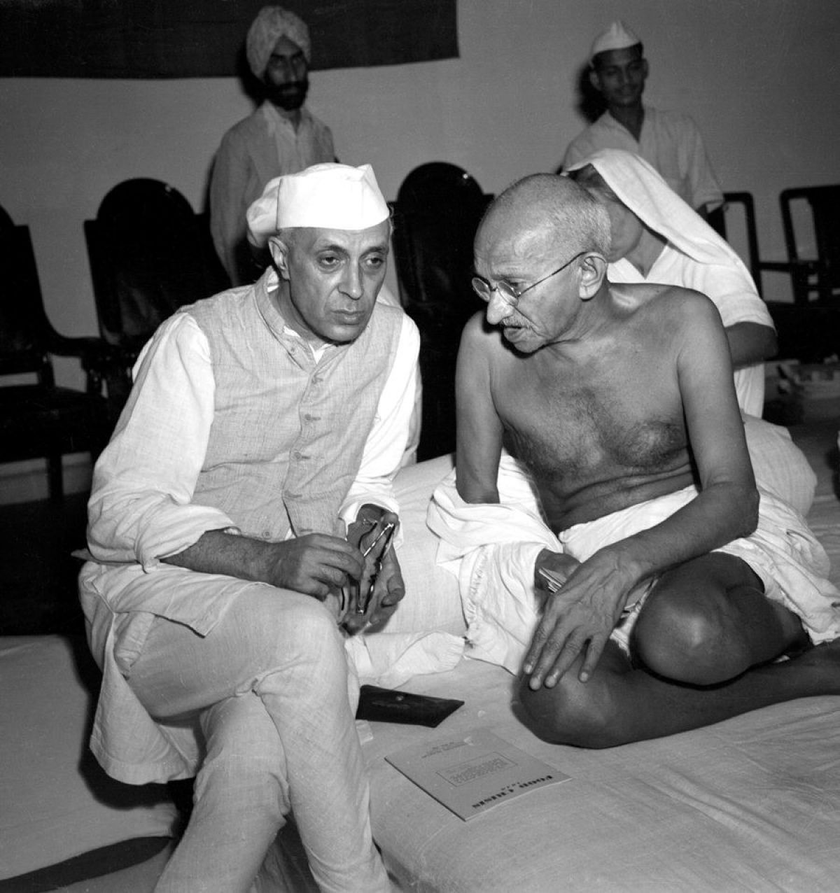 Nehru y Gandhi