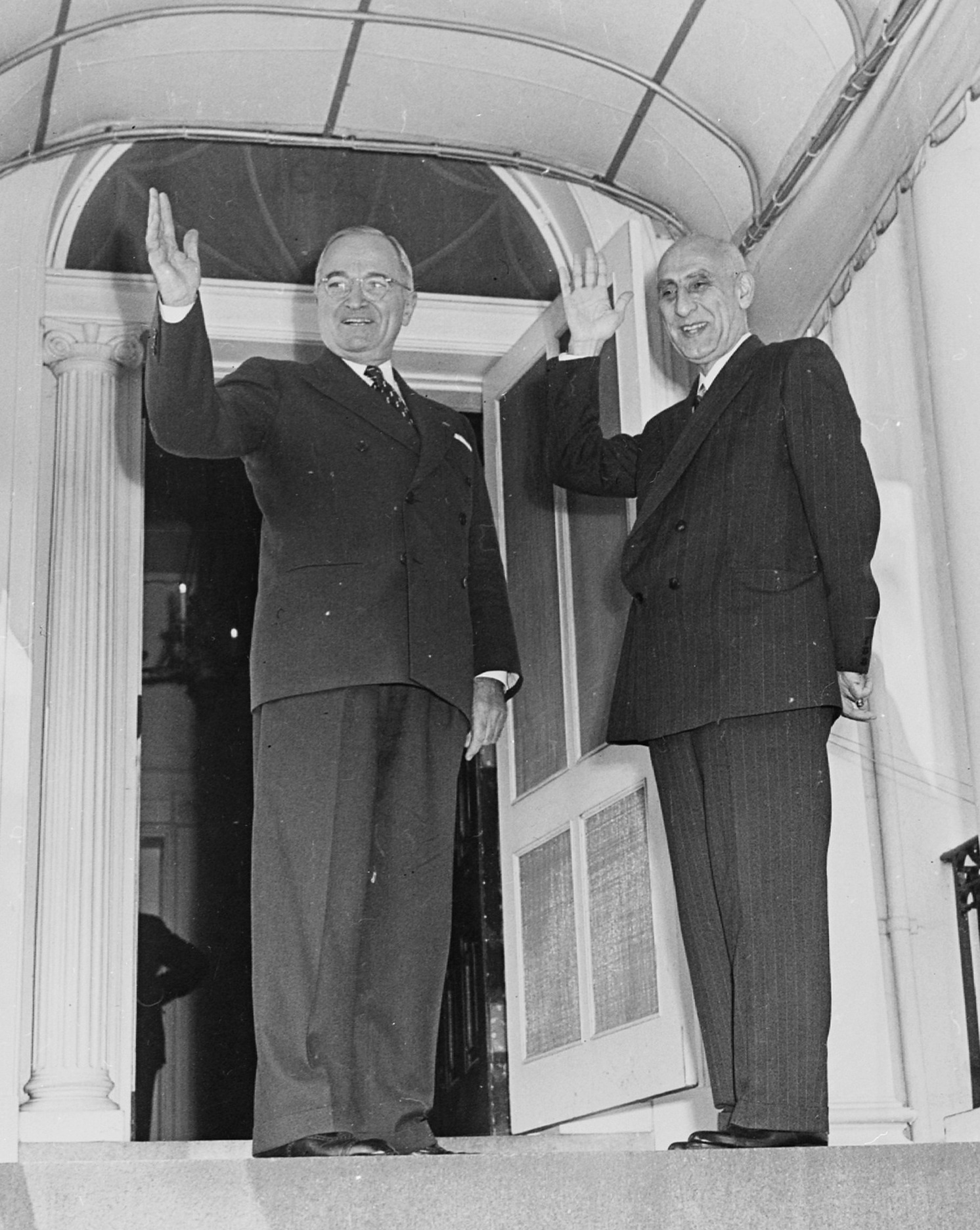 Mosaddegh con Truman