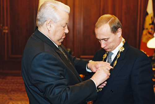 Yeltsin y Putin