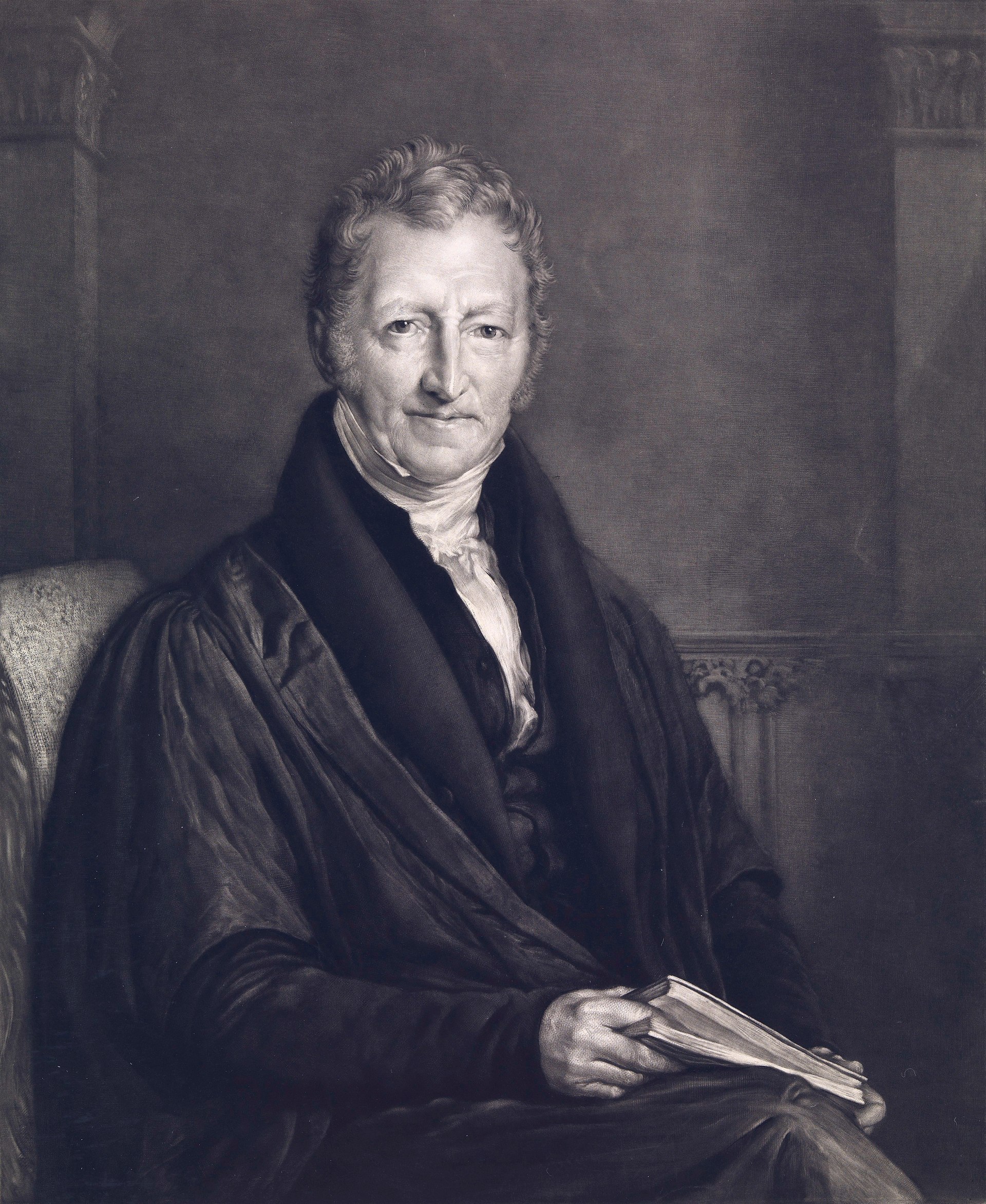 Retrato de Malthus