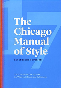 Cubierta manual de estilo Chicago