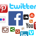 Icons of social media networks