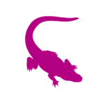 Icon of a lizard
