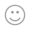 Icon of smiley face emoji