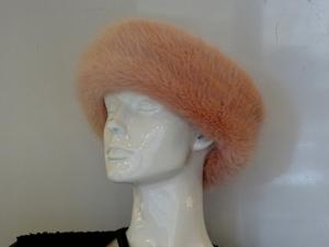 a fur hat