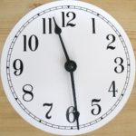 Clock showing 11:29