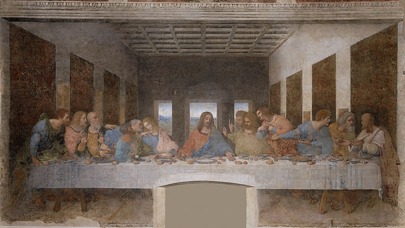 Da Vinci Last Supper, a Religious scene