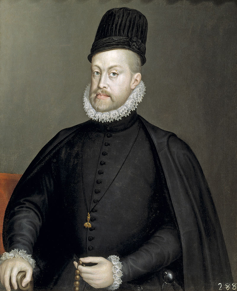 Portrait of Phillip the second of Spain 