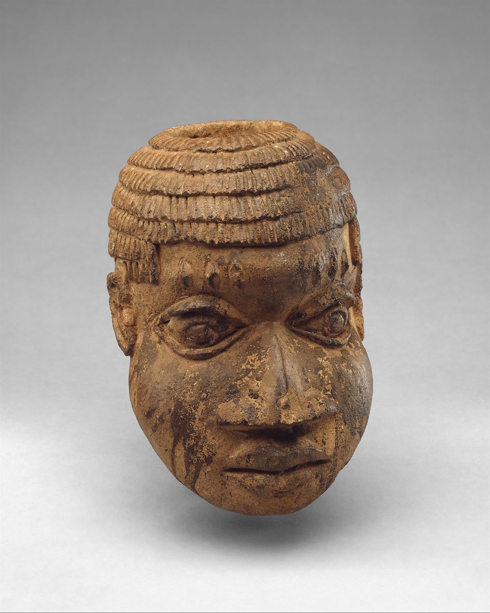 Benin 16th century ceramic head