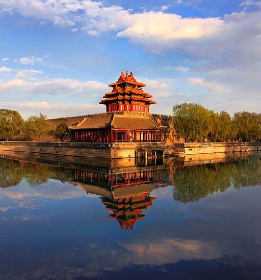 Corner Towers by the northeast gate in the Forbidden City