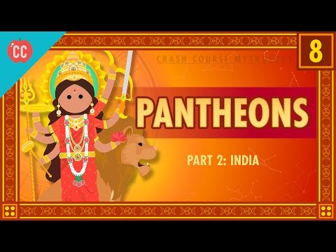 Thumbnail for the embedded element "Indian Pantheons: Crash Course World Mythology #8"