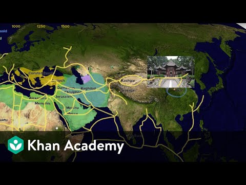 Thumbnail for the embedded element "Spread of Islamic Culture | World History | Khan Academy"