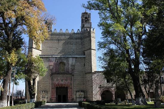 Brick and stone church exterior