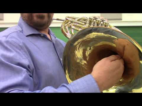 Thumbnail for the embedded element "Brass Techniques and Pedagogy--Horn set up"