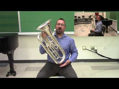 Thumbnail for the embedded element "Brass Techniques and Pedagogy--Setting Up the Euphonium"