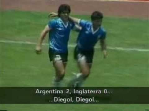 Thumbnail for the embedded element "Maradona - El mejor gol del siglo relatado por Victor Hugo Morales"