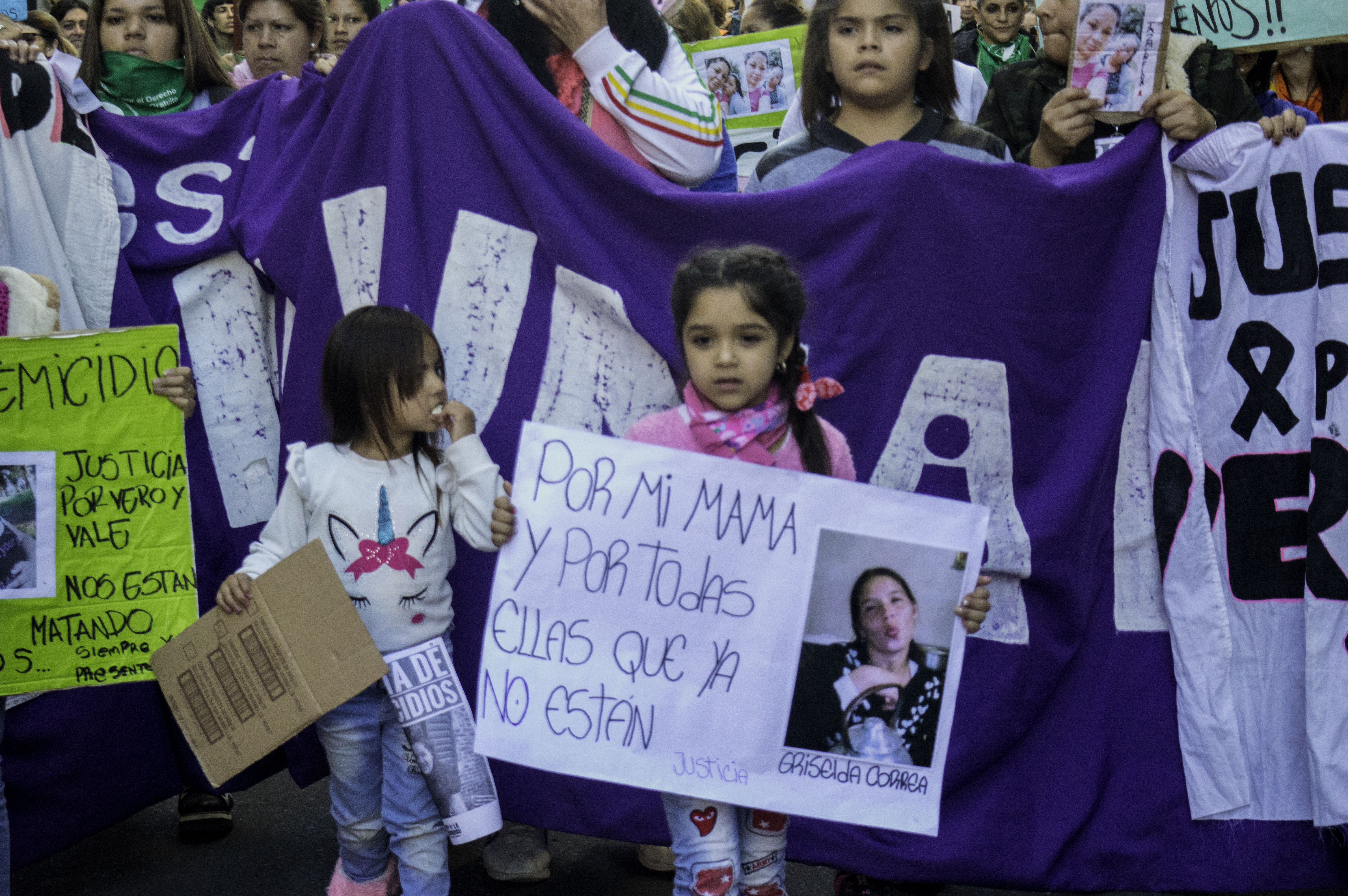 Manifestación #NiUnaMenos, Argentina, 2019