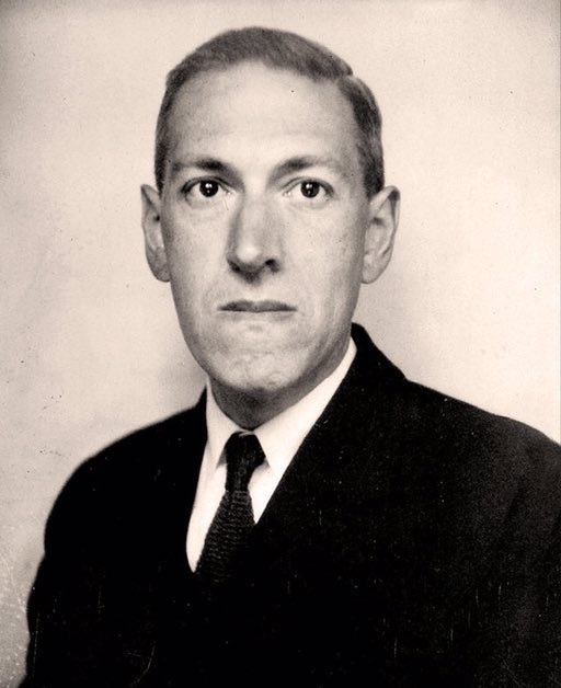 Fotografía de H. P. Lovecraft tomada en junio de 1934.