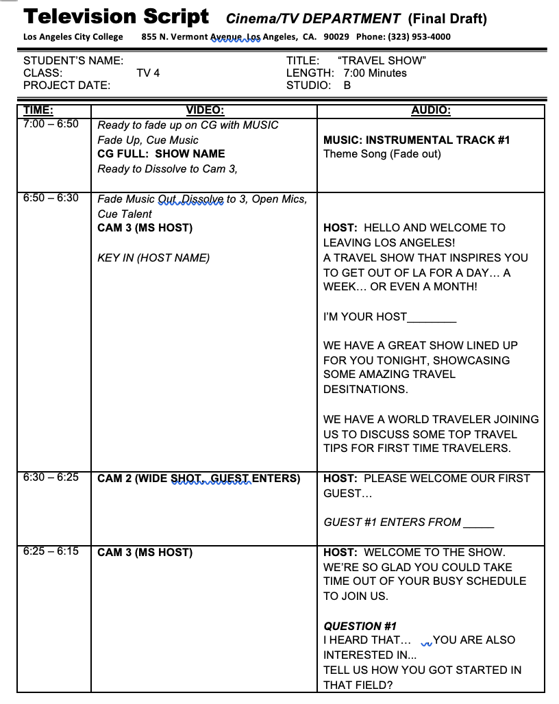 Multi Column Script