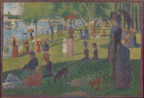 Several people at a lake either walking, laying down or sitting on blankets