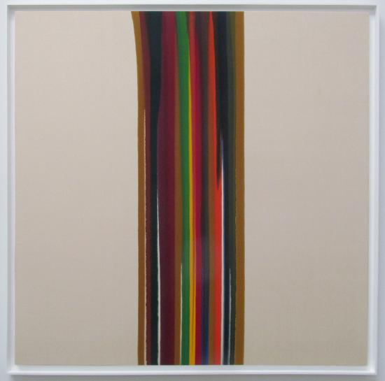 a painting of multiple colors and multiple shapes