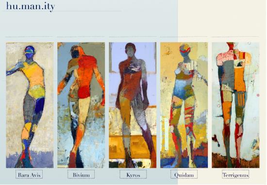 5 woman standing in different poses