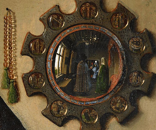 van eyck_arnolfini mirror detail