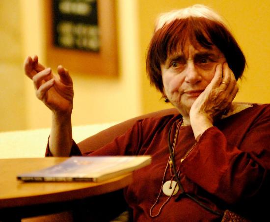 Photograph of filmmaker Agnès Varda