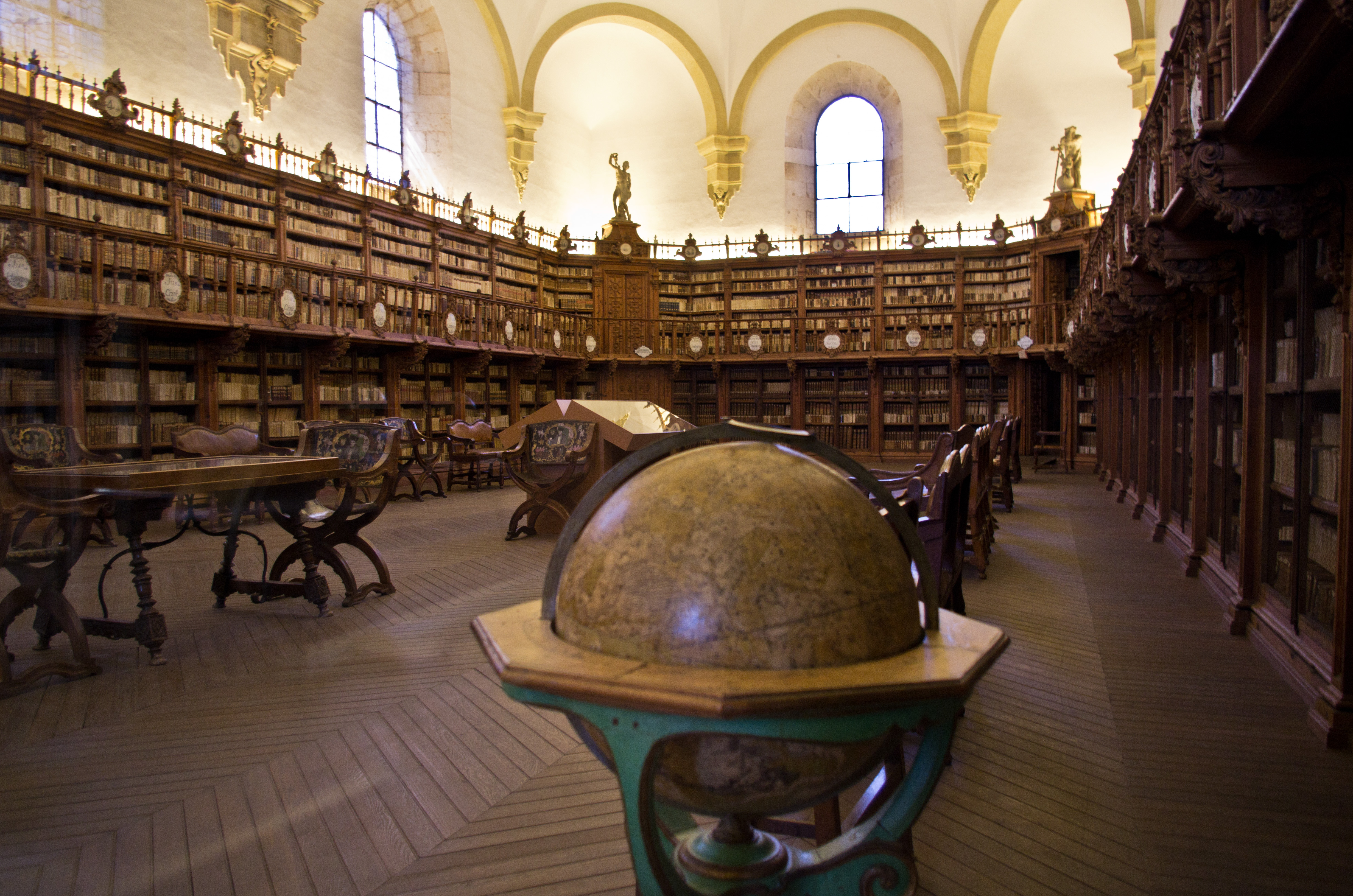 Old Library in University of Salamanca