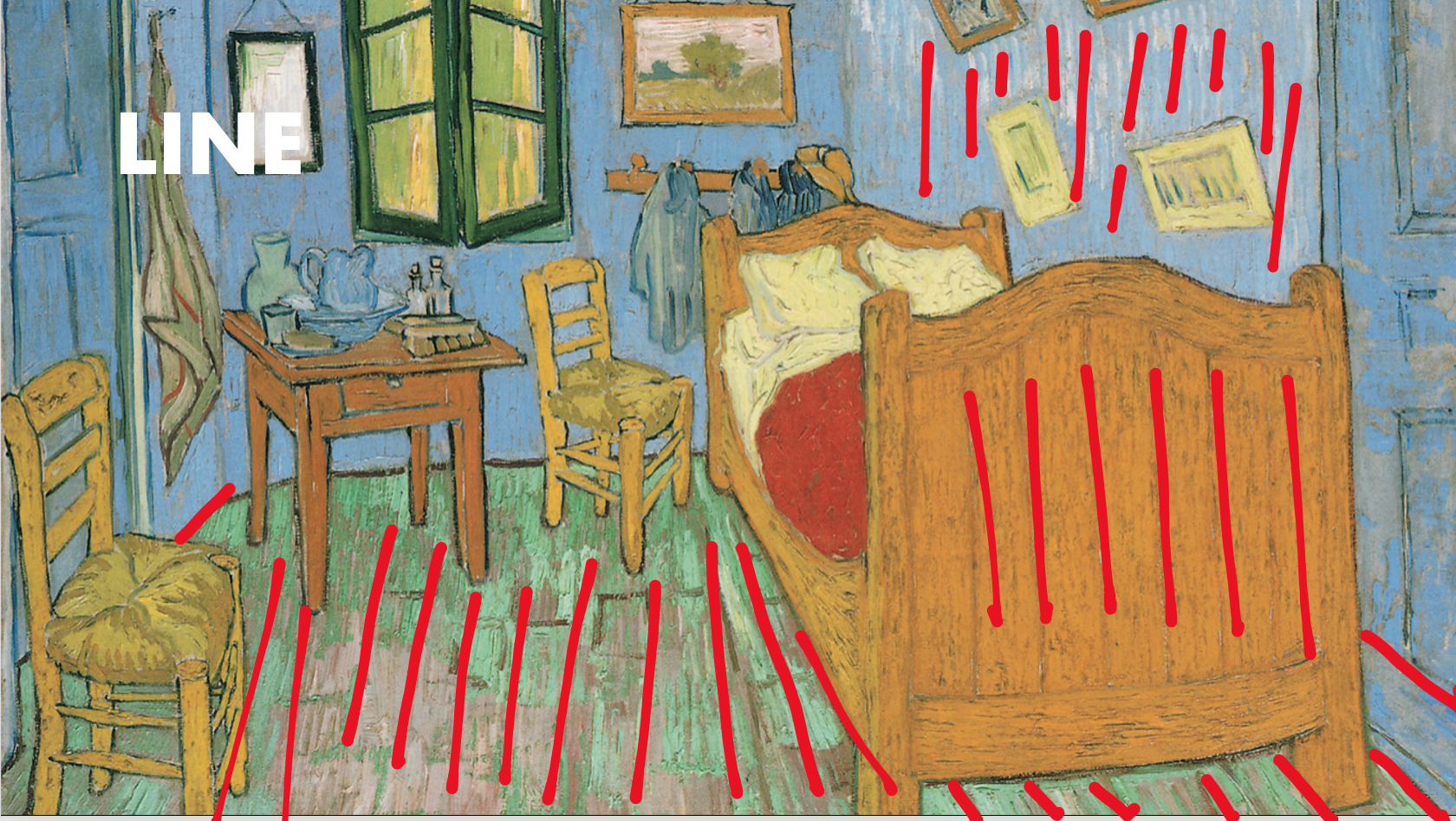 Analysis of Van Gogh's The bedrooom 