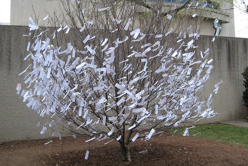 Yoko Ono wish tree