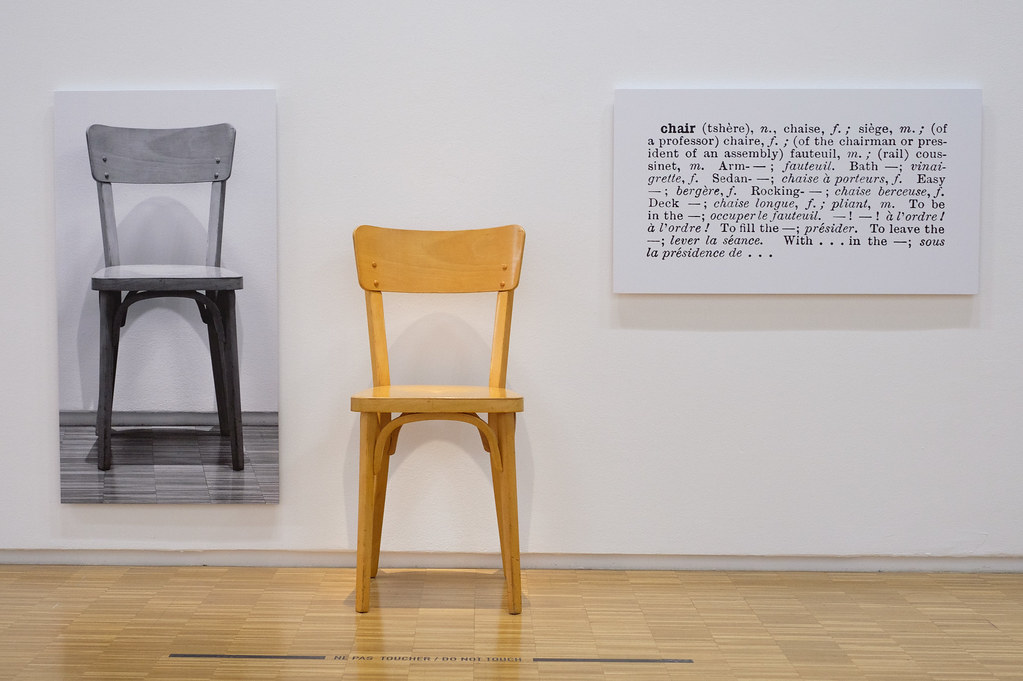 'One and Three Chairs' by Joseph Kosuth