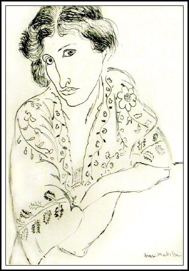 Portrait de femme, Henri Matisse (musée Maillol)