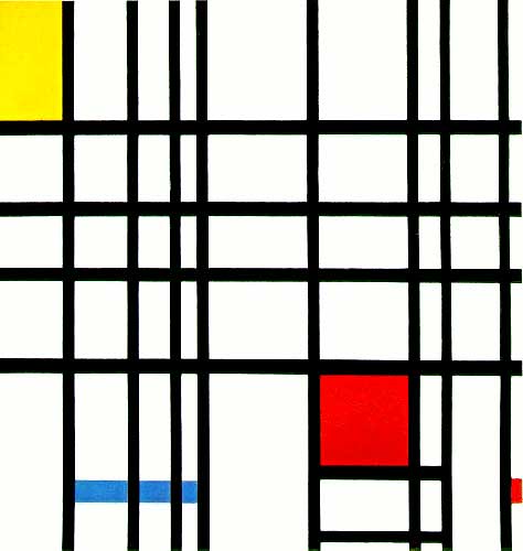 Composition with Red Yellow and Blue (Piet Mondrian)