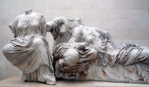 Fidias, Escultura de frontón oriental para el Partenón (también conocido como los “Mármoles de Elgin”)