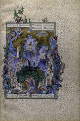 Sultán Muhammad (atribuido), La Corte de Kayumars (Gayumars)