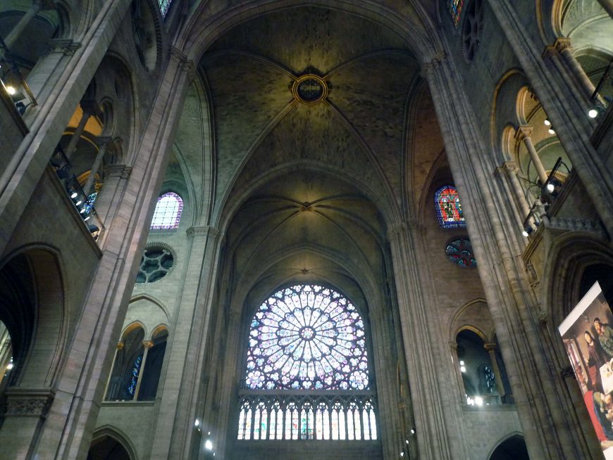 Cruce, Notre Dame de París, c. 1163-1250